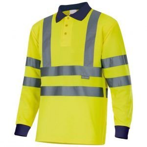 POLO-BICOLOR-ML-AV-azul-marino-amarillo-fluor